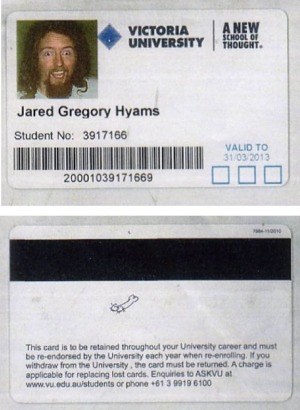 Australian man, Jared Gregory, faces government resistance when attempting to change his signature to a penis.