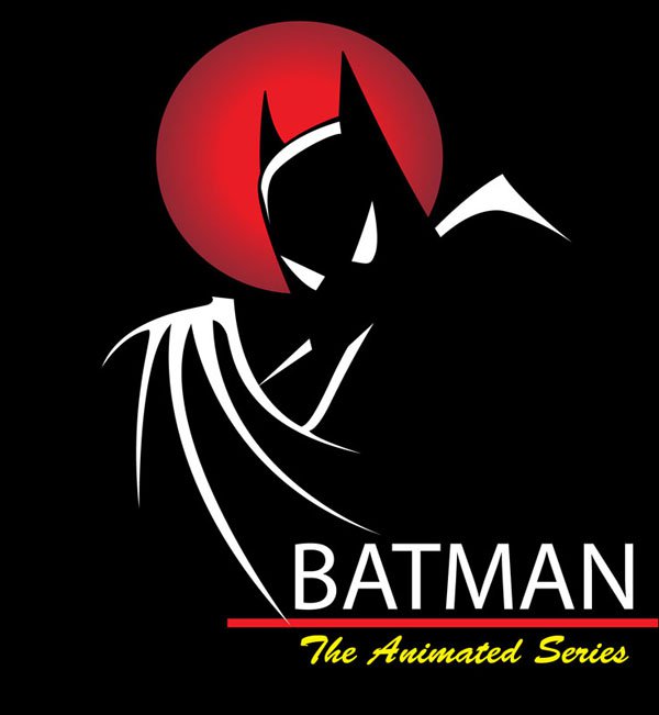 Batman animated series logo.