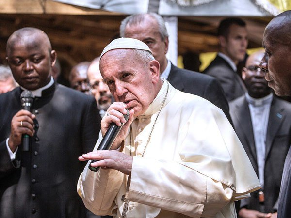 The Pope Busts a Rap Pose holding a microphone, Sets the Internet on Fire with #Popebars (18 Photos)