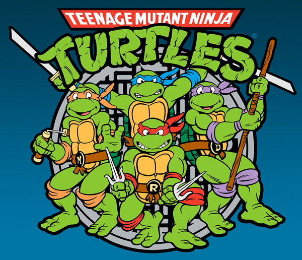 Teenage mutant ninja turtles wallpaper from the 80s/90s.