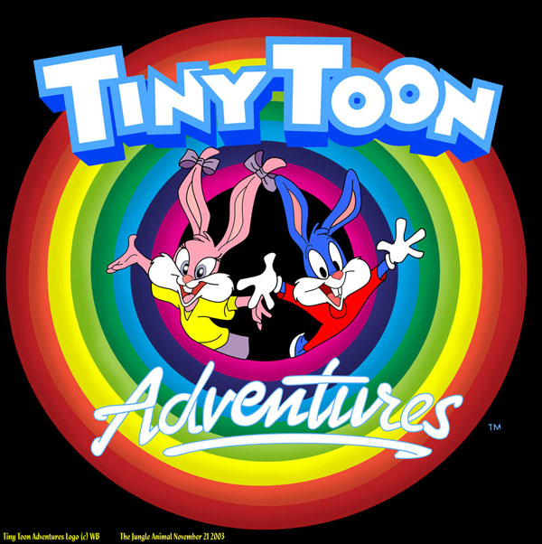 tiny toon adventures, logo