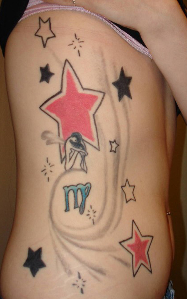 Forever marked by a star tattoo, a woman epitomizes what a bad decision looks like.