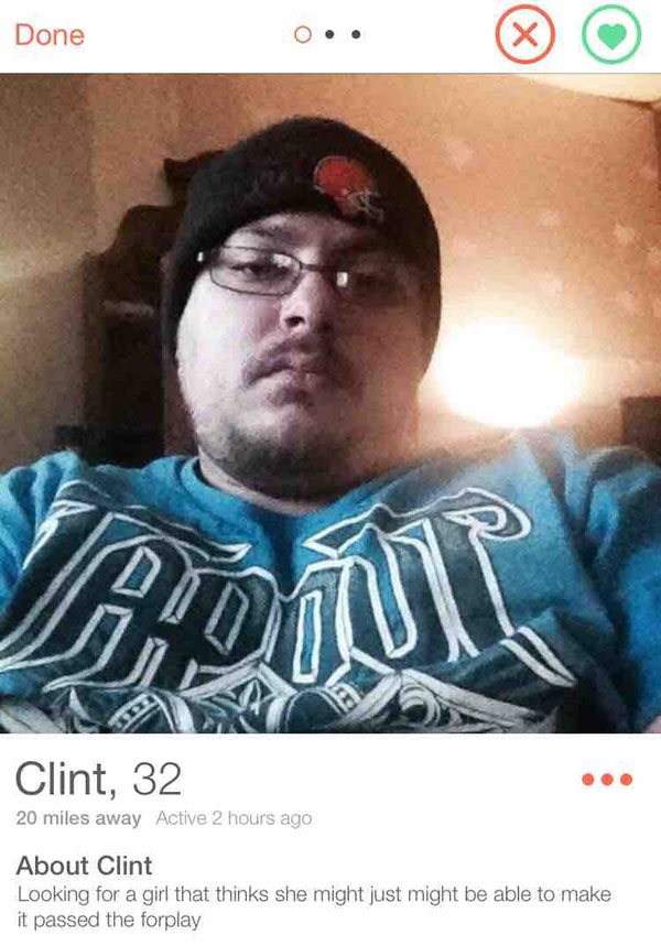 Our Top Tinder Finds feature an intriguing man on the dating app.