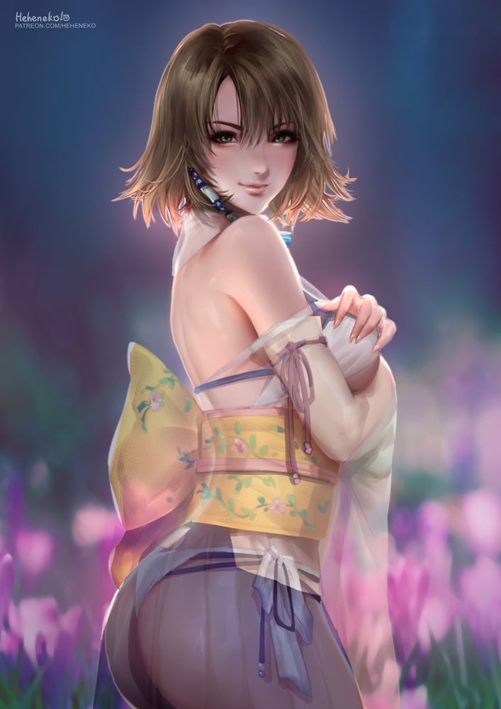 An anime girl in a field of flowers, inspiring digital beauties.