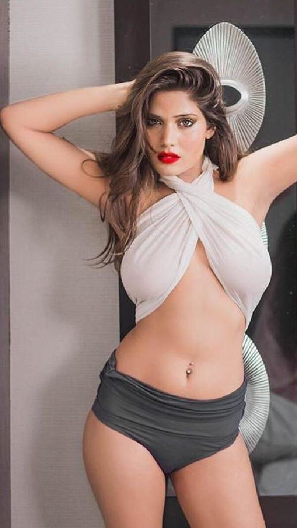 The Many Shades of Instagram come to life with a beautiful woman in a bikini, striking a pose for a photo.