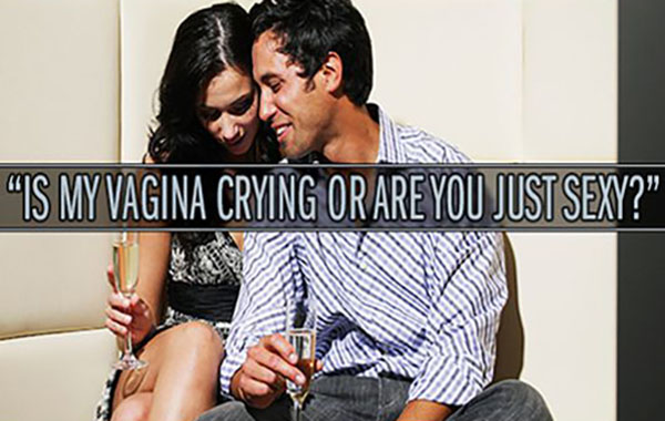 Cheesy Pick-Up Lines women would never use. (9)