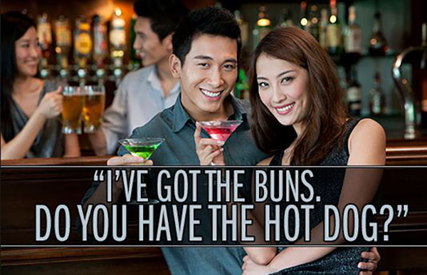 Cheesy Pick-Up Lines women would never use. (13)