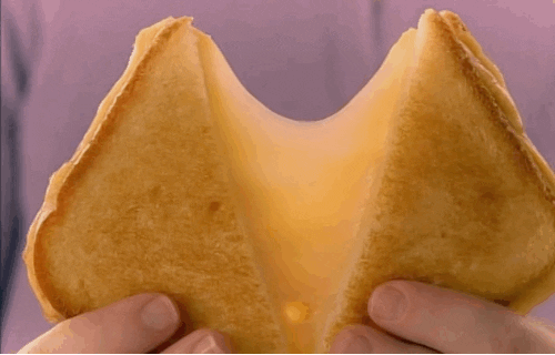 New trending GIF online: cheese, cheesy, grilled cheese