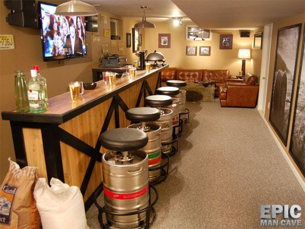 World's Greatest Base ment Caves and man caves. (5)
