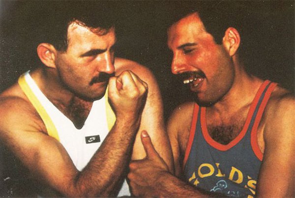 Freddie Mercury and His Last Partner Jim Hutton. (1)