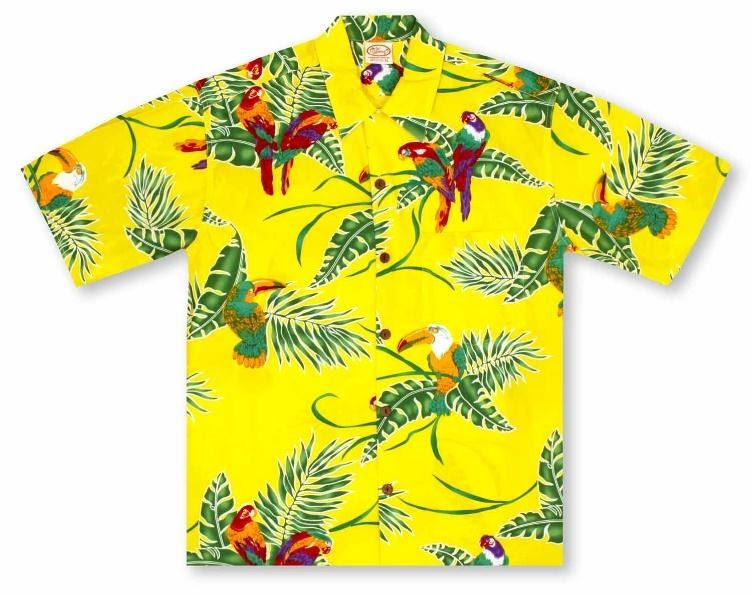 Shirt in Hawaiian style free image
