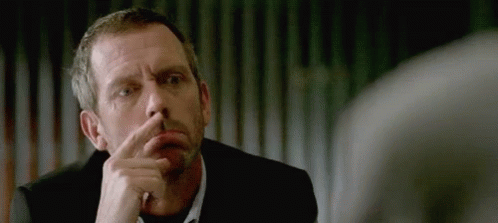 Lip Meh GIF - Lip Meh NotInterested - Discover & Share GIFs | Hugh laurie,  Dr house, When your best friend