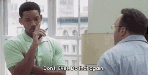 Don'T GIF - Hitch Willsmith Coaching - Discover & Share GIFs