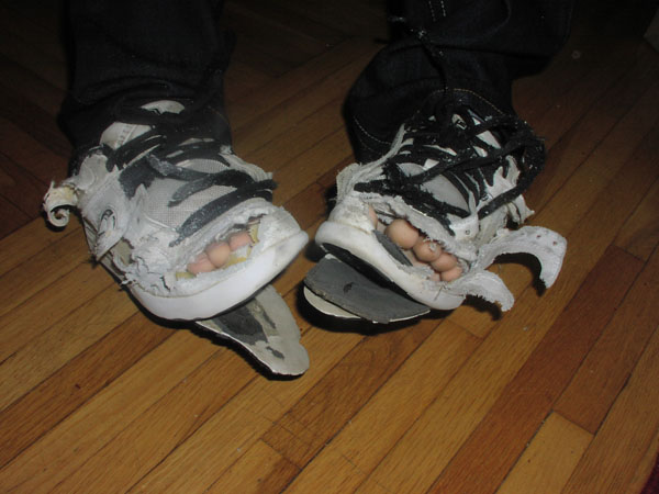practical uses for duct tape. 4. Repair Your Shoes. (4)