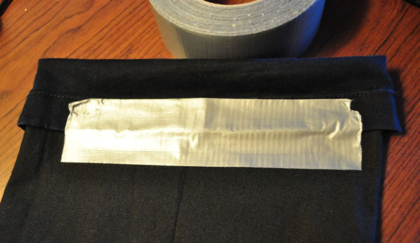 practical uses for duct tape. Hem Your Pants (8)