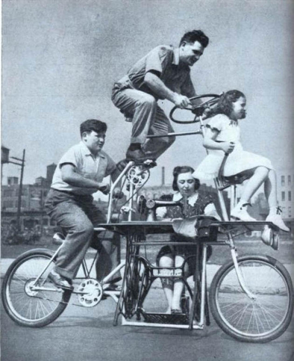 A Bicycle That Fits A Whole Family