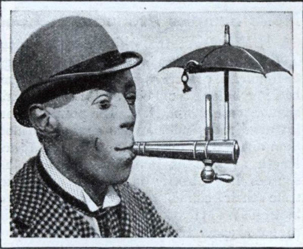 Special Contraption That Lets You Smoke In The Rain