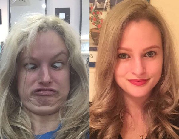 Pretty girls with ugly faces. (24)