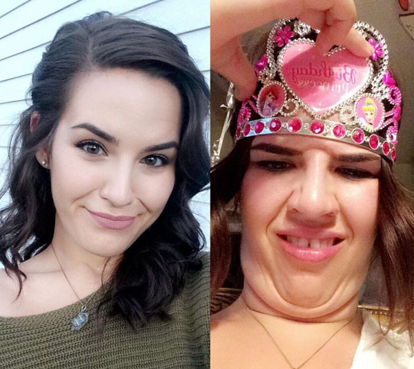 Pretty girls with ugly faces. (18)