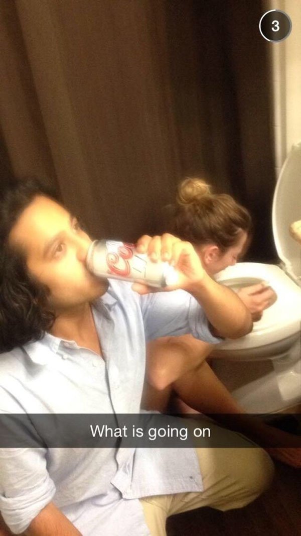 Weekend confessions of drunk college girls and guys partying. (30)
