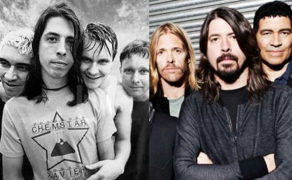 Pop Stars of the 90's Face Off - Foo Fighters vs Foo Fighters.